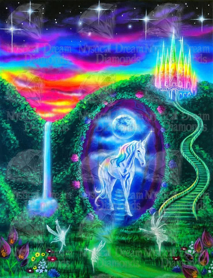 Steps of Starlight by Becca Tindol (Hand Rendered) Diamond