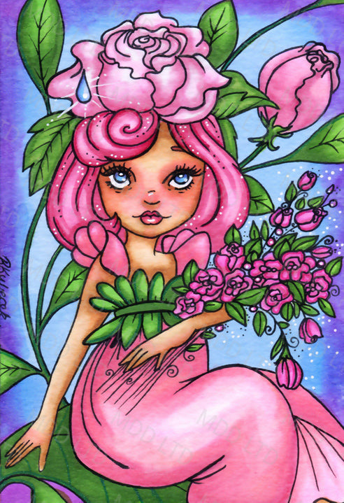 Rose Petal by Regan Kubecek (Hand Rendered)