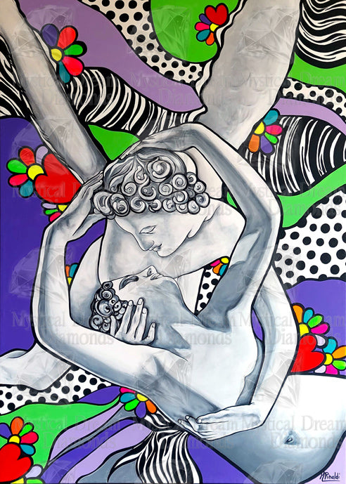 Cupid and Psyche by Mariella Rinaldi