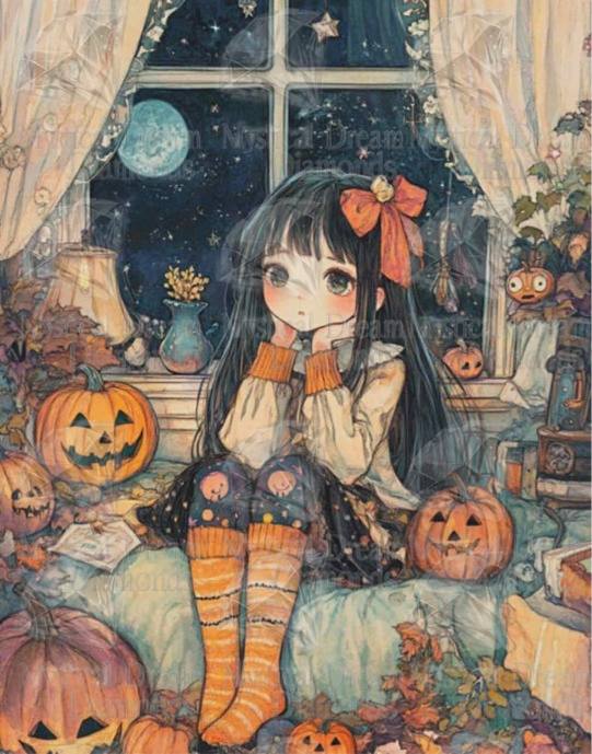 The Pumpkin Girl's Secret by Sakura