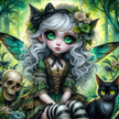 A Study in Green & Bone by Kismet & Kitsch