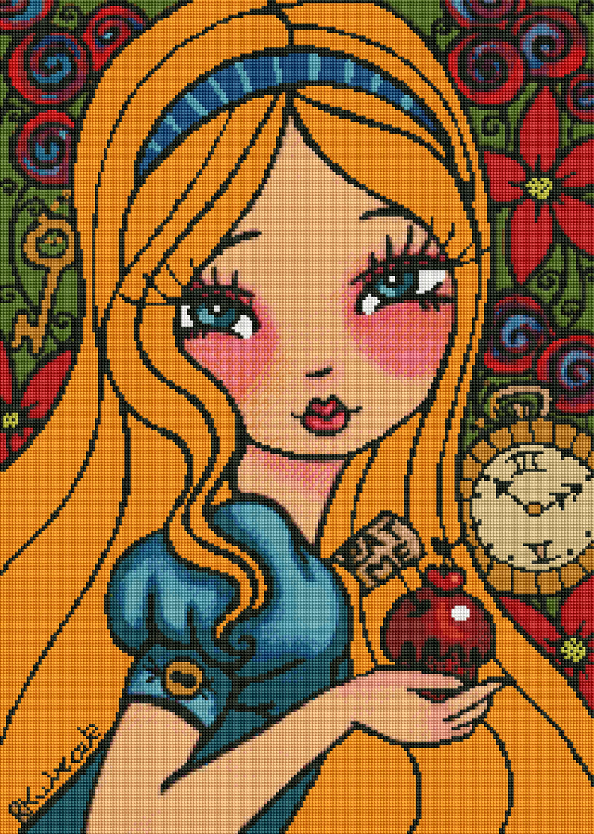 Alice by Regan Kubecek (Hand - Rendered)