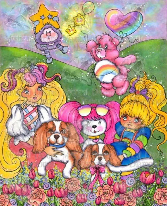 Among Friends by Regan Kubecek (Hand Rendered)