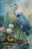 Among the Marsh Flowers by Ryan James (Hand-Rendered)