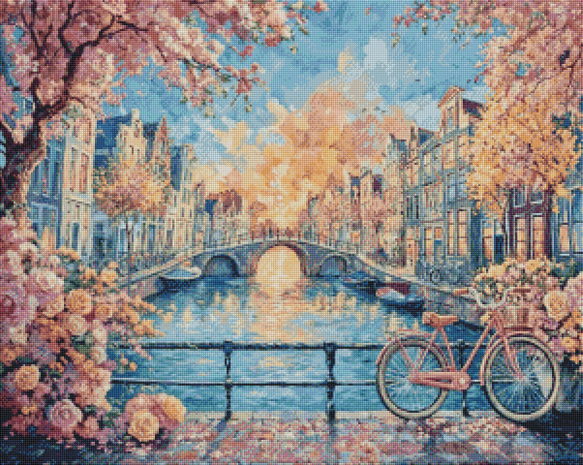 Amsterdam Canal by Miss Ai.Princess