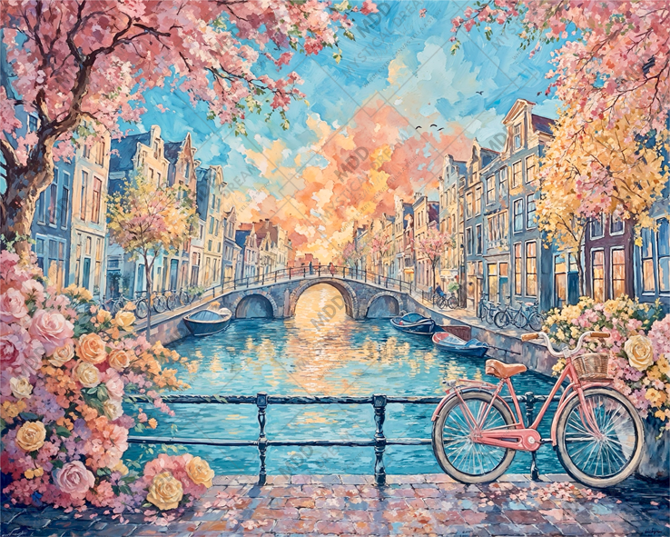 Amsterdam Canal by Miss Ai.Princess