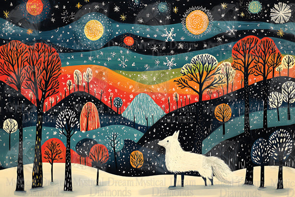 An Arctic Fox Winter by Kimberly McGuiness