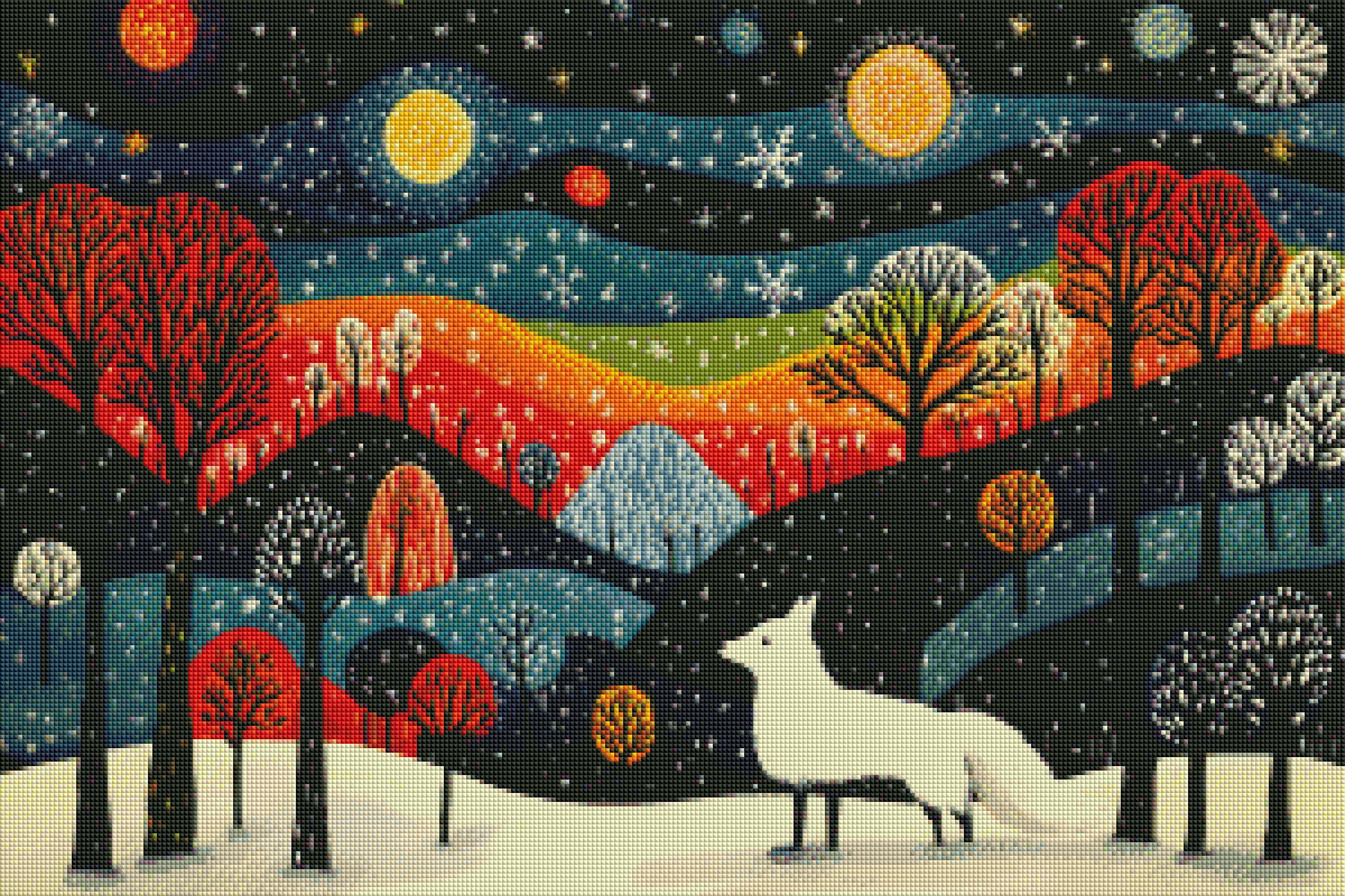 An Arctic Fox Winter by Kimberly McGuiness