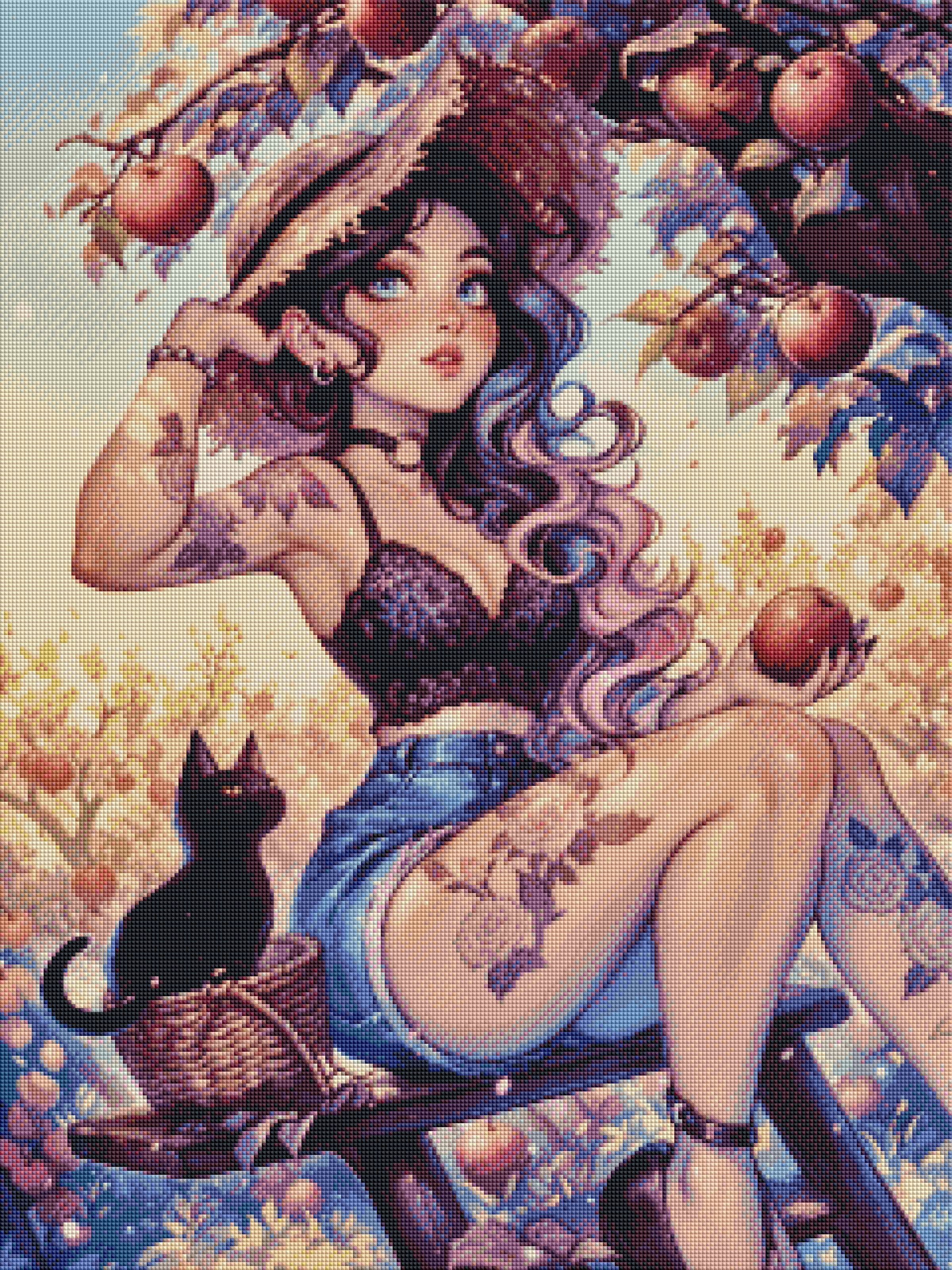 Apple Picking by Miss Ai. Princess