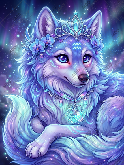 Aquarius Wolf by Dreamy Witch