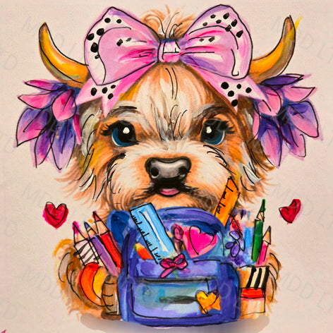 Artsy Moo by Mariella Rindali