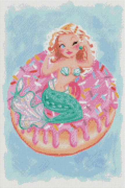 Donut Mermaid by Audra Esch