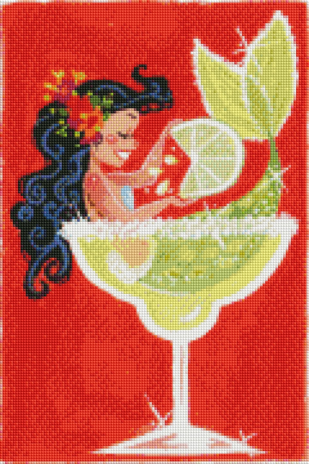 Mer-garita Mermaid by Audra Esch
