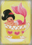 Teacup Mermaids PinkTail by Audra Esch