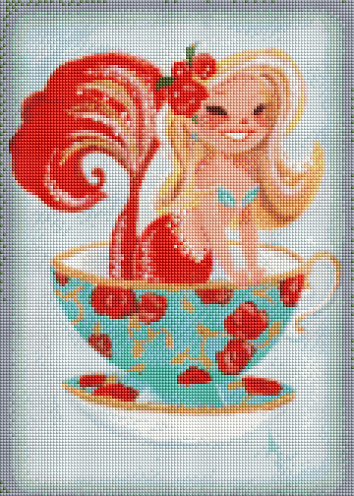 Teacup Mermaids RedTail by Audra Esch