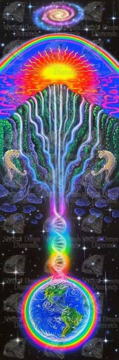 Awakening Earth by Becca Tindol (Hand Rendered)