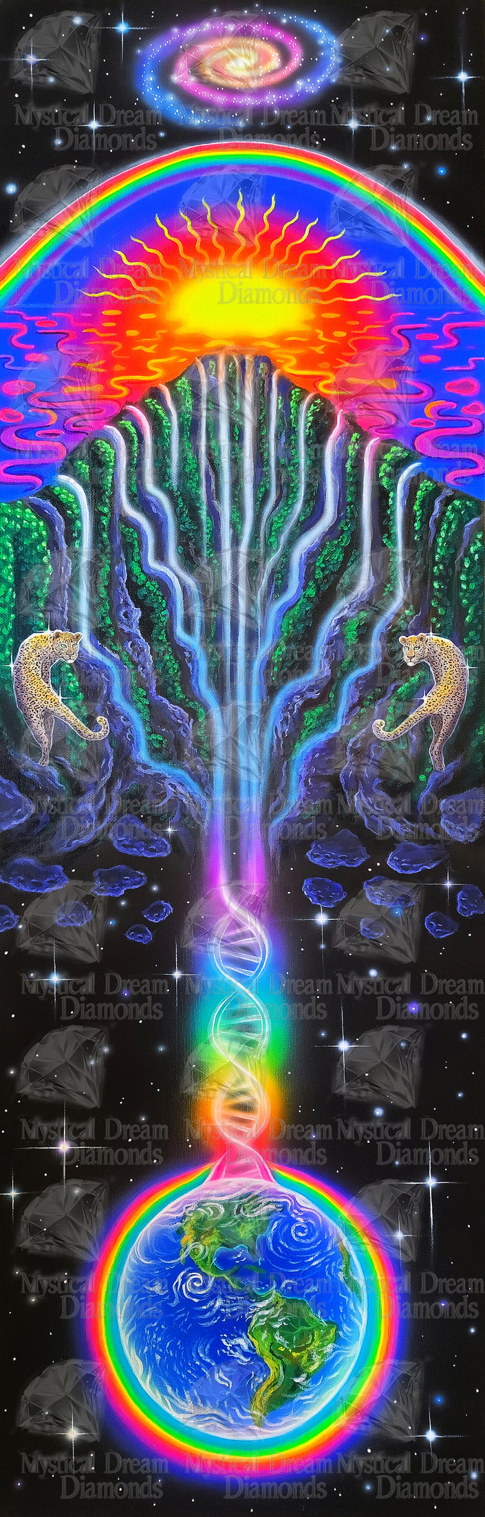 Awakening Earth by Becca Tindol (Hand Rendered)