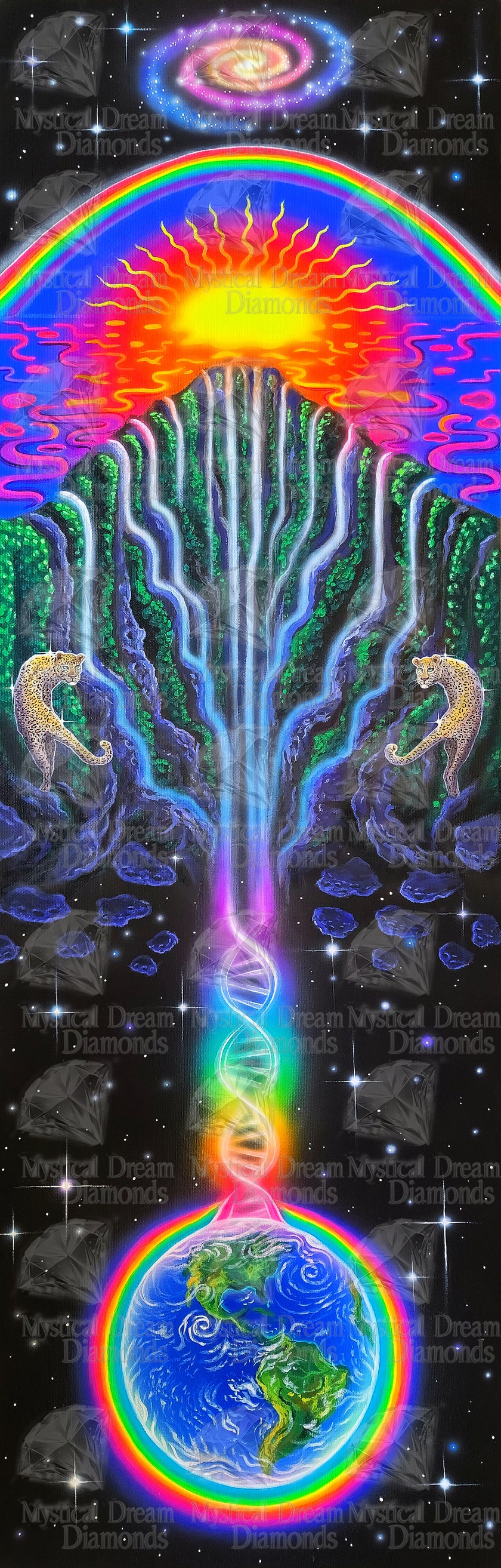 Awakening Earth by Becca Tindol (Hand Rendered)