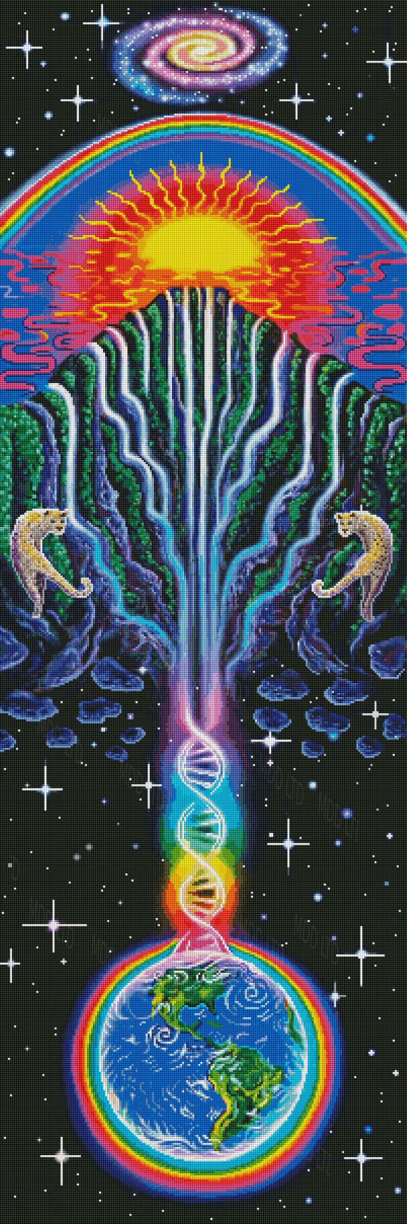 Awakening Earth by Becca Tindol (Hand Rendered)