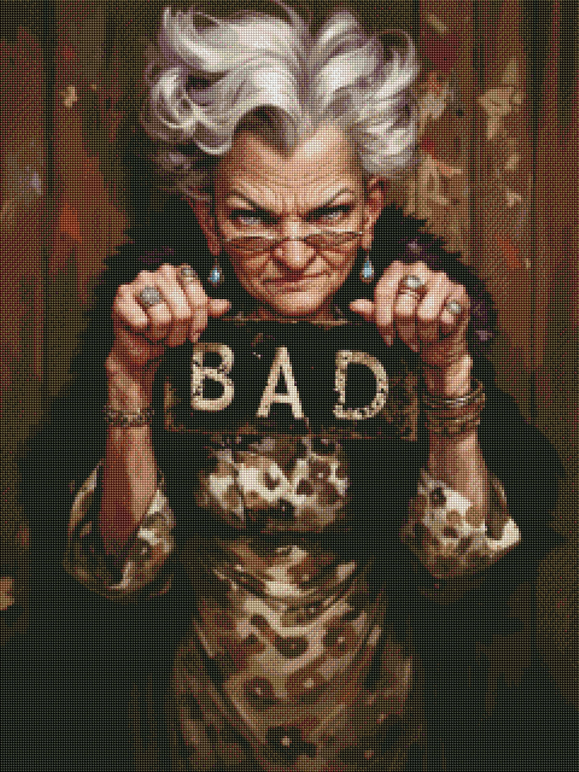 Baddie Granny by Miss Ai. Princess