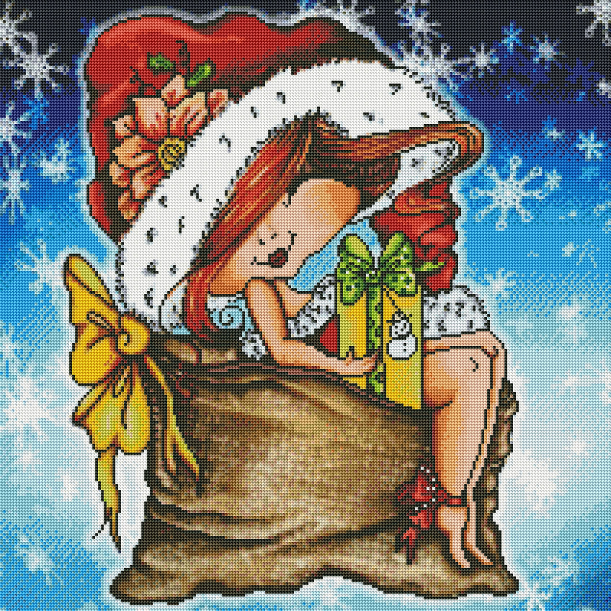 Bag O Gifts Bestie by Sherri Baldy (Hand Rendered)