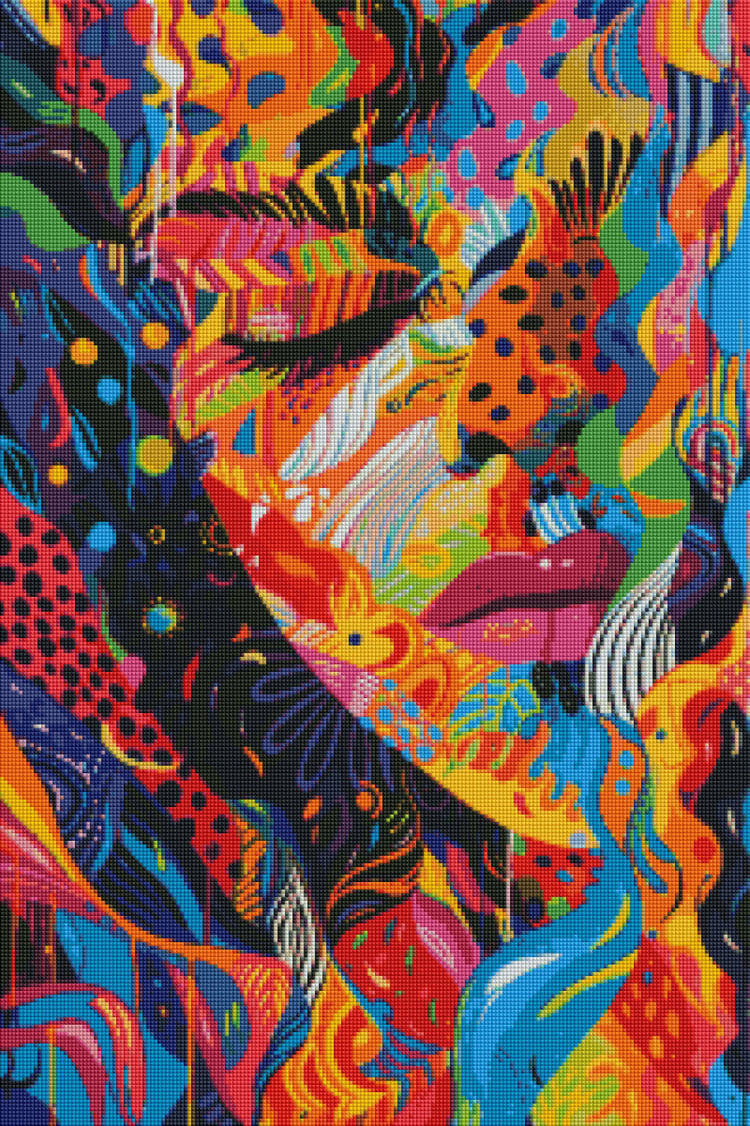 Barbiecore Abstract 1 by Ryan James