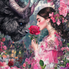 Beauty and Her Beast by Sandrietta