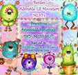 Besties Adorable Lil Monsters Minis by Sherri Baldy