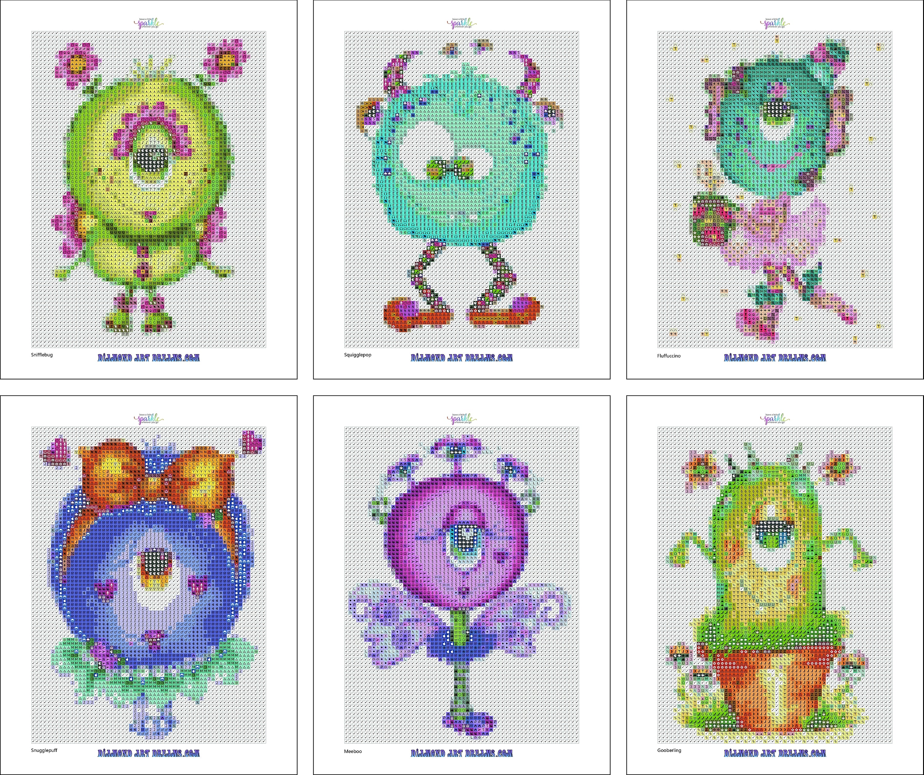 Besties Adorable Lil Monsters Minis by Sherri Baldy