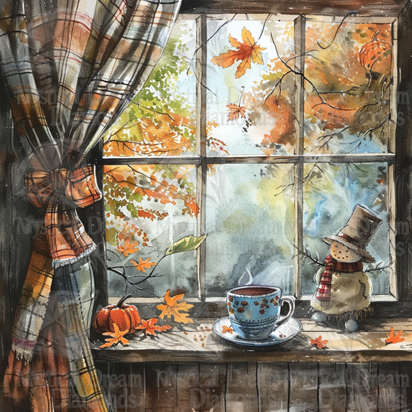 Between Autumn and Winter by Sakura