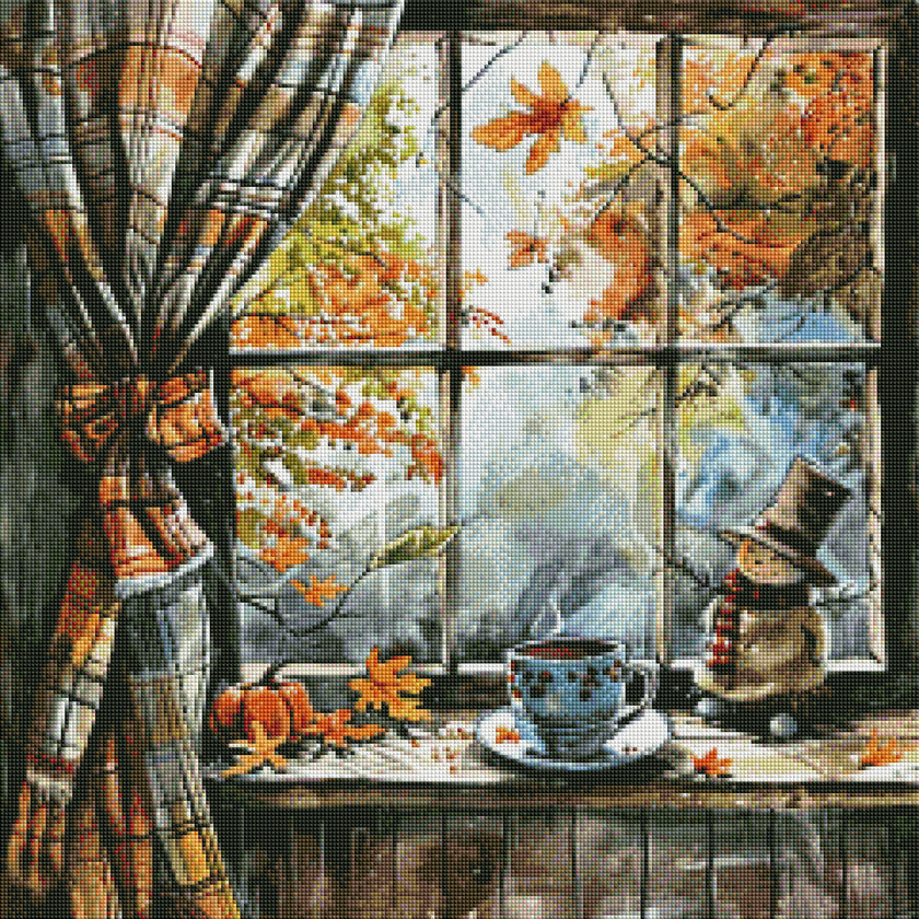 Between Autumn and Winter by Sakura