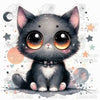 Black Cat by Cocomarshmallow Art