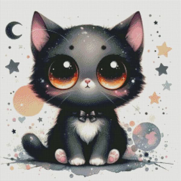 Black Cat by Cocomarshmallow Art