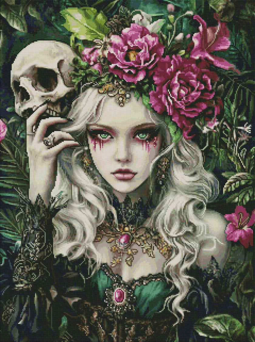 Bloom of the Quiet Requiem by Sandrietta (Hand Rendered)