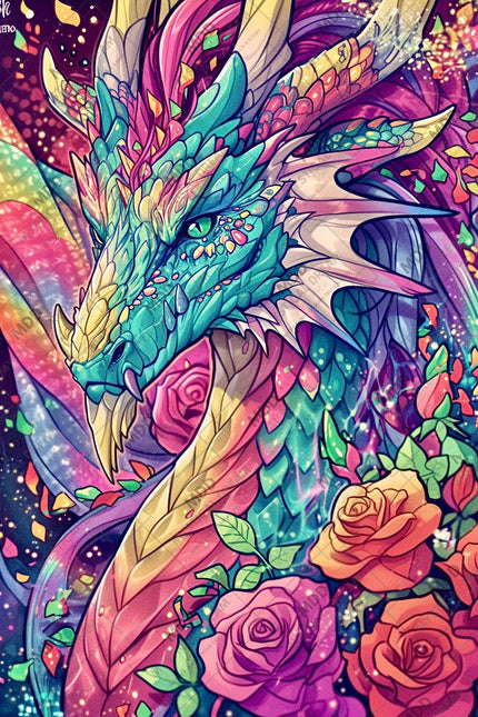 Bloomfire Symphony by Artifey (Hand Rendered)