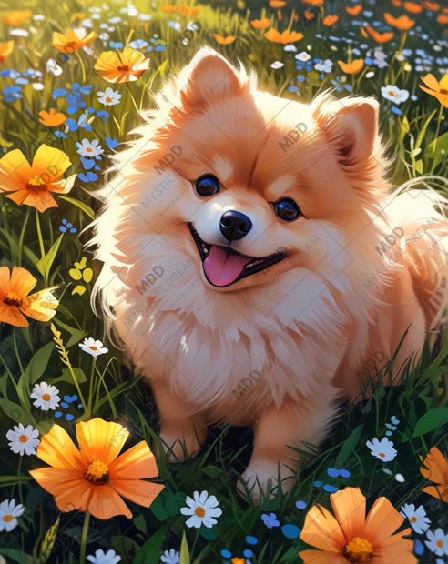 Blooming Joy by Rowan Lewgalon Ai Art
