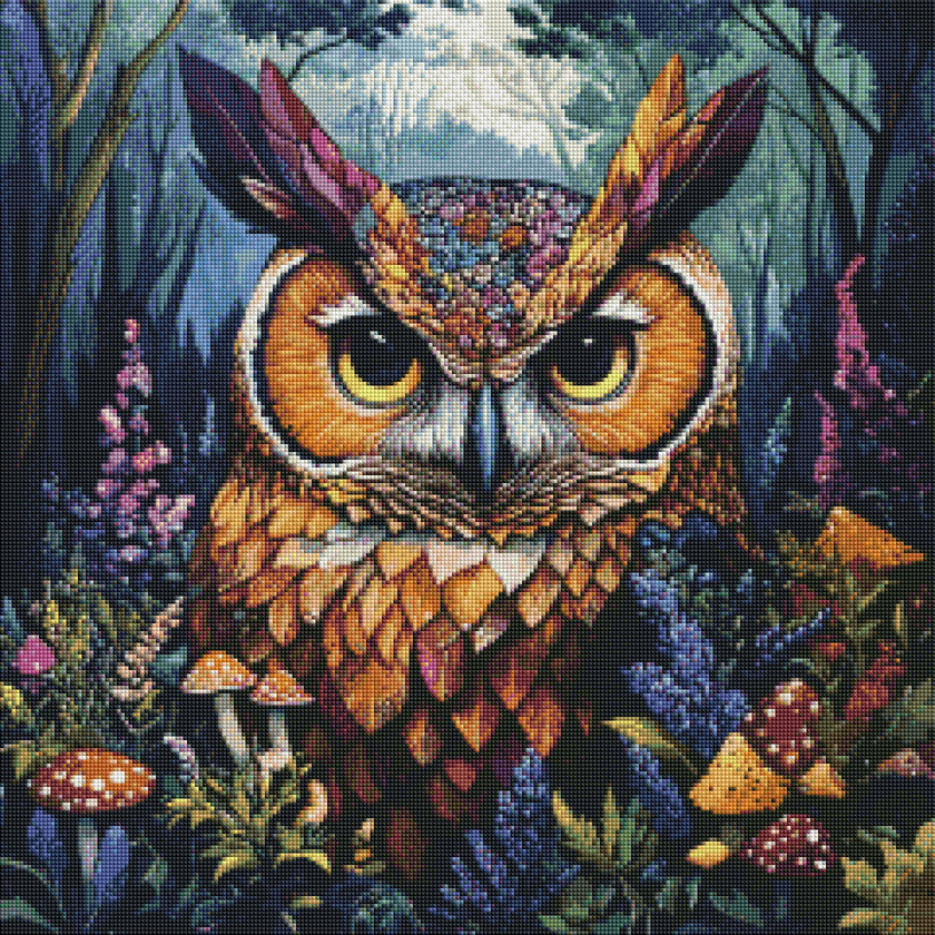 Blossomplume Whooo Winkle by Kimberly McGuiness