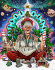 Bohemian Mrs. Claus by Cheryl Baker (Hand-Rendered)