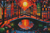Bridges of Amsterdam 3 by Ryan James (Hand Rendered)
