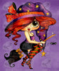 Broom Rider by Sherri Baldy (Hand Rendered)