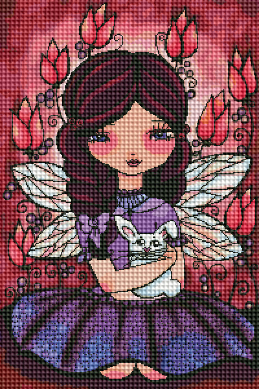 Bunny Love by Regan Kubecek  (Hand Rendered)