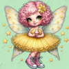 Buttercream Fairy by Kismet and Kitsch