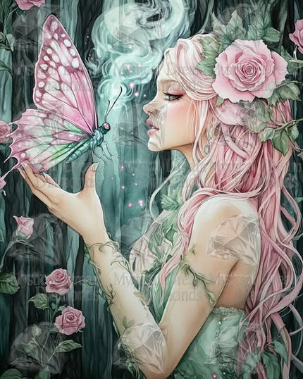 Butterfly Whisperer by Cocomarshmallow Art