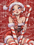 Candy Cane Crush by Miss Ai. Princess