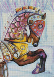 Carousel Horse by Patty Vicknair