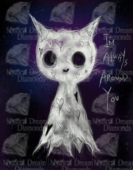 Cat Ghost by Gus Fink