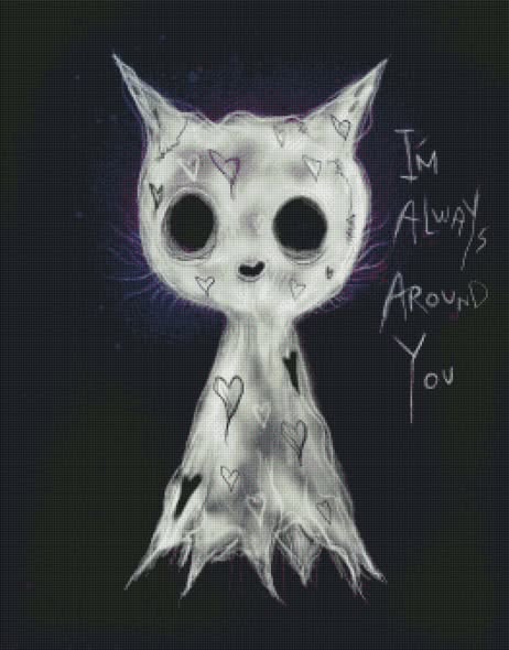 Cat Ghost by Gus Fink