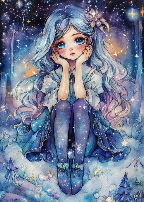 Celestial Dreaming Girl by Sakura