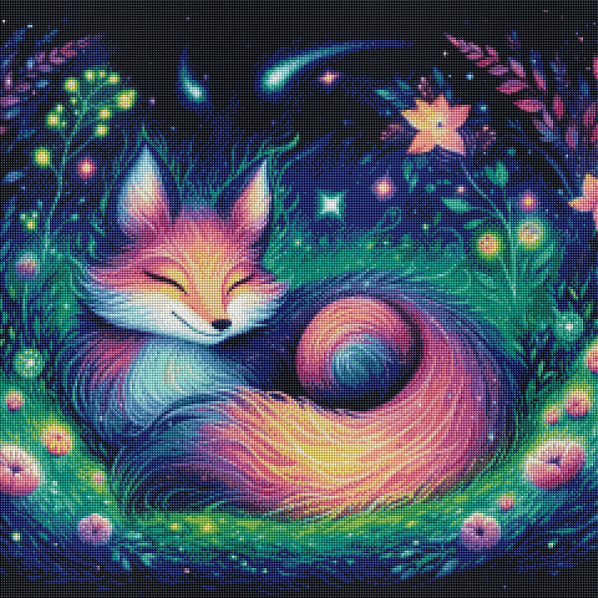 Celestial Foxfire Dreams by Dreamy Witch