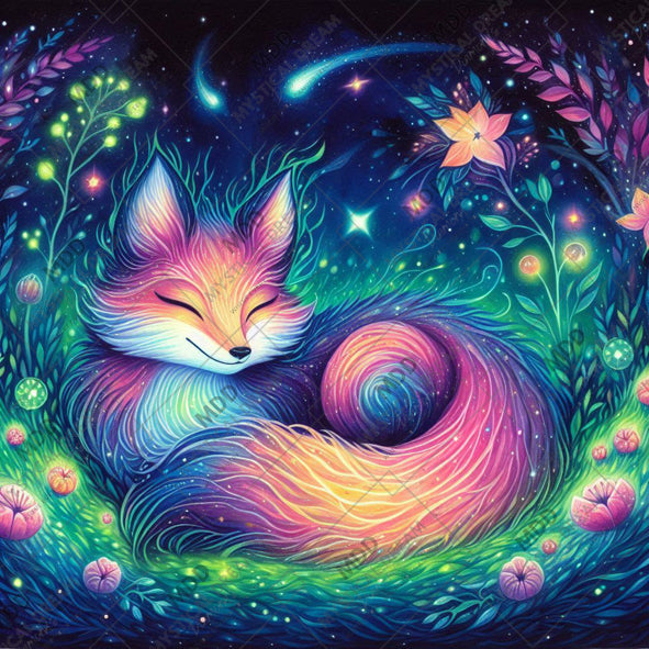 Celestial Foxfire Dreams by Dreamy Witch